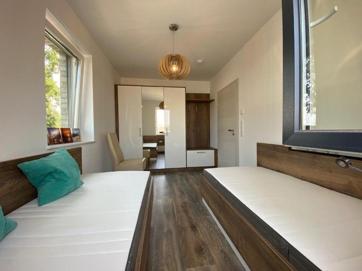 Ferienhaus Seestern am Harkebrügger See mit Sauna und Kamin Barssel  Exterior foto