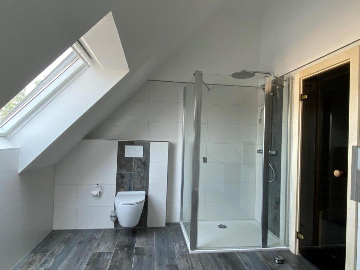 Ferienhaus Seestern am Harkebrügger See mit Sauna und Kamin Barssel  Exterior foto